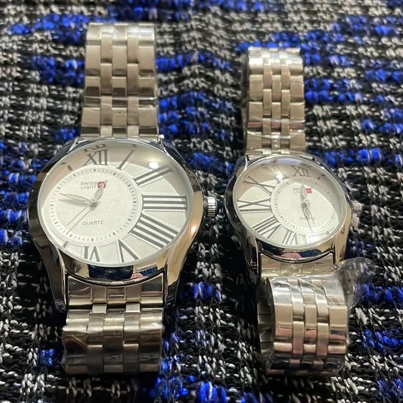 Swiss light couple watches, brand new - Picture 4 of 8